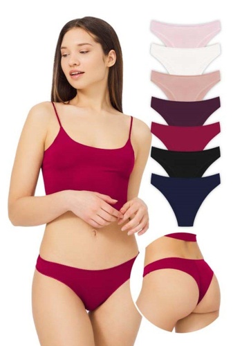 Pamuklu Basic Kadın Brezilya Külot CH4994