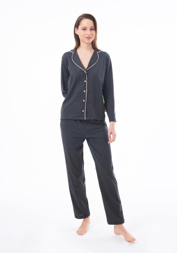 Pamuklu Kadın Pijama Seti CH1517