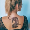 Geçici Leopar Dövme Tattoo