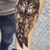 Geçici Kurt Dövme Tattoo