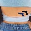 Silah Mini Geçici Dövme Tattoo