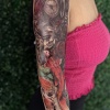 Geçici Balık ve Saat Kol Dövme Tattoo
