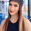 Siyah Renk Simli Fular