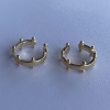 Altın Renk Halka Ear Cuff (Çift)