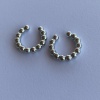 Gümüş Renk Halka Ear Cuff (Çift)