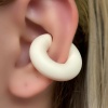 Krem Renk Ear Cuff Küpe (Çift)
