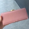 Açık Pembe Renk Kalp Detaylı Kadın Cüzdan