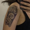 Geçici Karışık Figürlü Dövme Tattoo