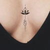 Geçici Çiçek Figürlü Mini Dövme Tattoo