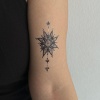 Geçici Çiçek Figürlü Mini Dövme Tattoo