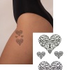 Geçici Kalp Figürlü Mini Dövme Tattoo