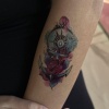 Geçici Çapa Figürlü Mini Dövme Tattoo
