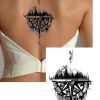 Geçici Pusula Figürlü Dövme Tattoo