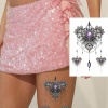 Geçici Lotus Figürlü Dövme Tattoo