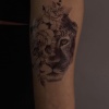 Geçici Kaplan Figürlü Dövme Tattoo