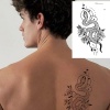 Geçici Yılan Figürlü Dövme Tattoo
