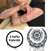 Geçici Lotus Figürlü Dövme Tattoo