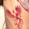 Geçici Kuş Figürlü Dövme Tattoo