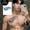 Kurt Figürlü 12 Saat Sonra Kararan Geçici Dövme Tattoo