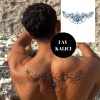Çiçek Figürlü 12 Saat Sonra Kararan Geçici Dövme Tattoo