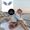 Kanat Figürlü 12 Saat Sonra Kararan Geçici Dövme Tattoo