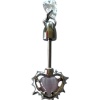 Gümüş Renk Kalp Figürlü Çelik Tragus/Kıkırdak Küpe/Piercing (Tek)