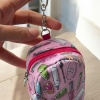 Pembe Renk Karışık Figürlü Anahtarlık Cüzdan