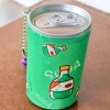 Yeşil Renk Soda Figürlü Anahtarlık Detaylı Kutulu Islak Mendil