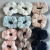 12li Karışık Renk Peluş Simit Toka Set