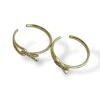 Altın Renk Taş Detaylı Çelik Xuping Ear Cuff (Çift)