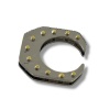 Gümüş Ve Altın Renk Metal Ear Cuff (Çift)