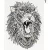 Geçici Aslan Dövme Tattoo
