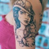 Geçici Kadın Dövme Tattoo