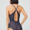 Çıtçıtlı Dantelli Transparan Sırt Çapraz İpli Bodysuit CH1865