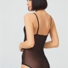 Çıtçıtlı Dantelli Transparan Balensiz Kadın Bodysuit CH1868