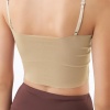 Ayarlanabilir İnce Askılı Lazer Kesim Kadın Crop Büstiyer CH1752