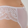 Dantelli Tül Detaylı Brezilya Külot CH6005