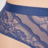 Dantelli Arkası Transparan Büyük Beden Bikini Külot CH6053