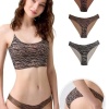 Desenli Basic Lazer Kesim Bikini Külot CH6179