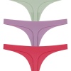 Basic Klasik Lazer Kesim Kadın Tanga Külot CH6150