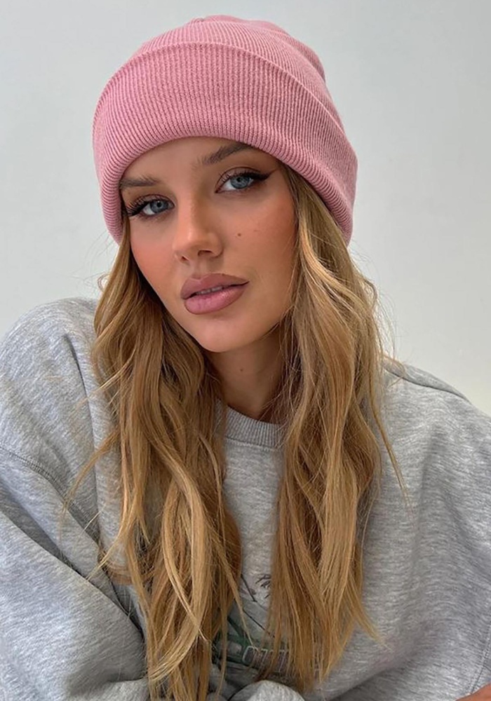 Pembe Renk Bere/ Şapka