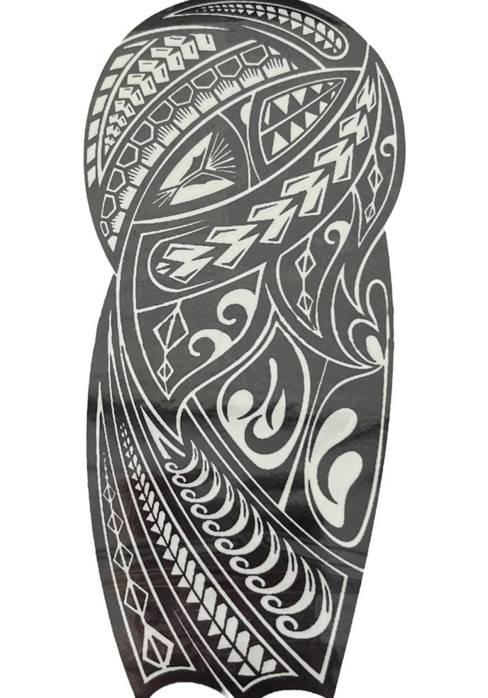 Geçici Maori Model Dövme Tattoo