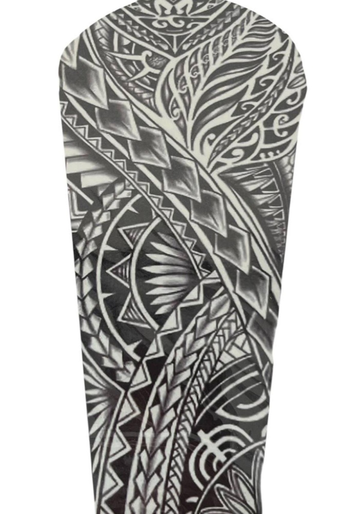 Geçici Maori Model Dövme Tattoo
