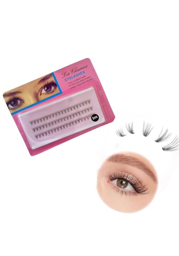 60lı 8 Mm Doğal Tekli Takma Kirpik
