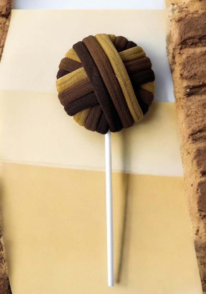 Karışık Renk Lolipop Figürlü Lastik Toka Set