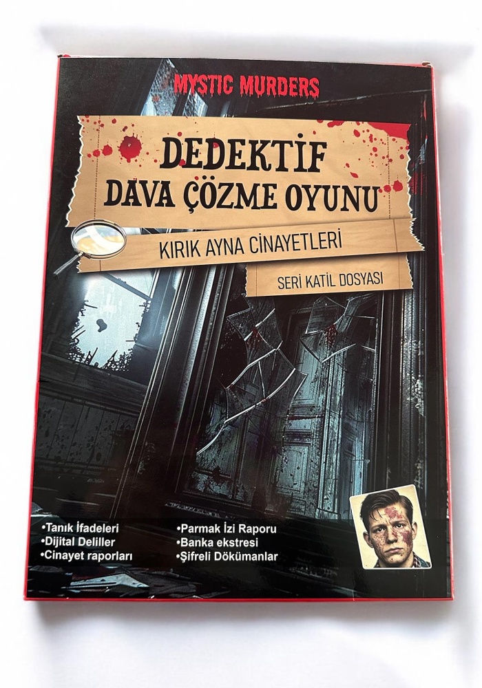 Dedektiflik Cinayet Çözme Oyunu -Kırık Ayna Cinayetleri
