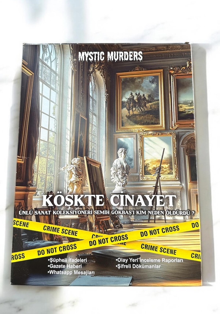 Dedektiflik Cinayet Çözme Oyunu -Köşkte Cinayetler