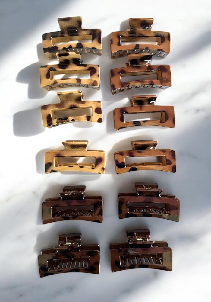 12li Karışık Renk Mandal Toka Set