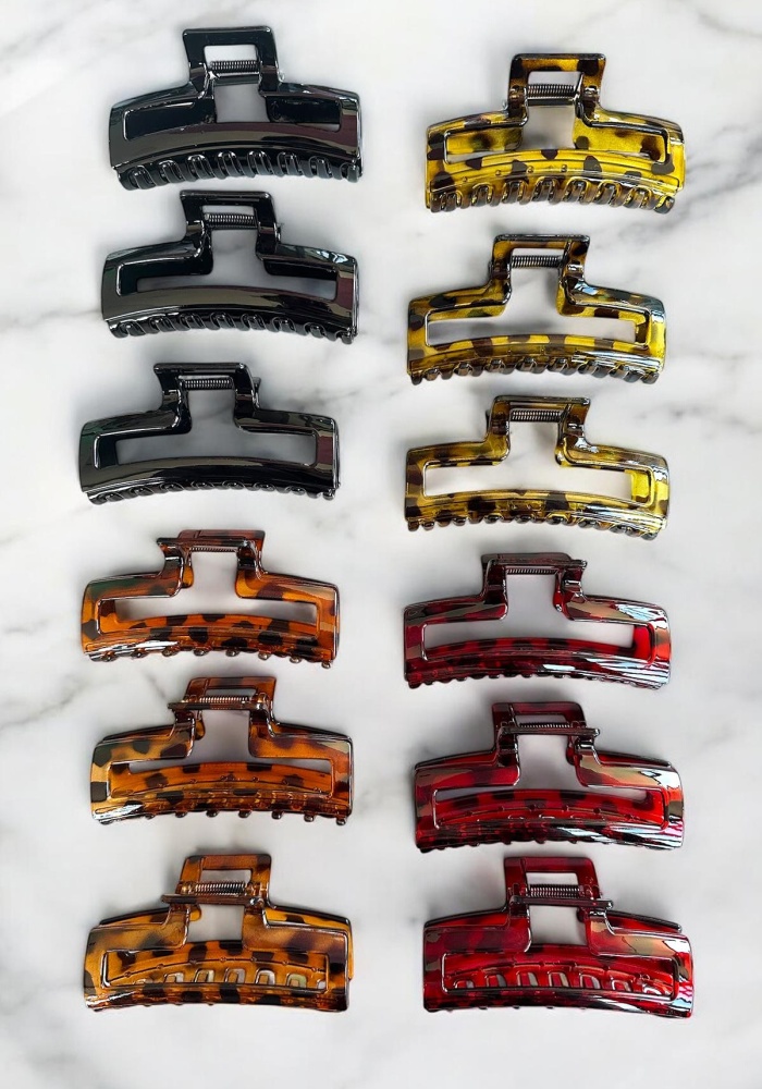 12li Karışık Renk Mandal Toka Set