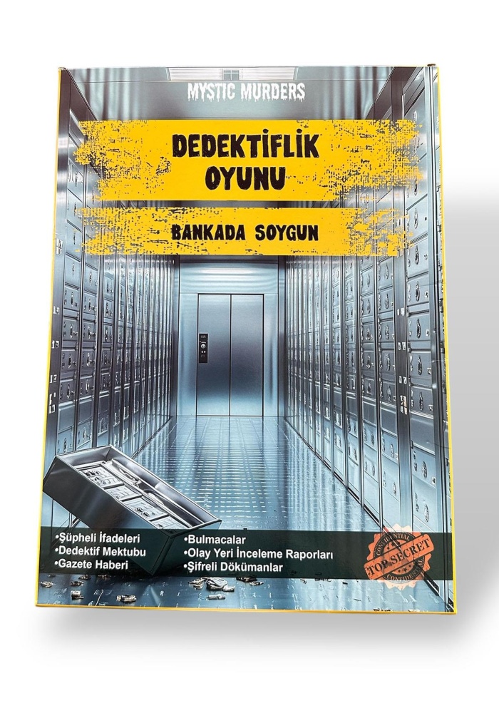 Dedektiflik Cinayet Çözme Oyunu - Bankada Soygun